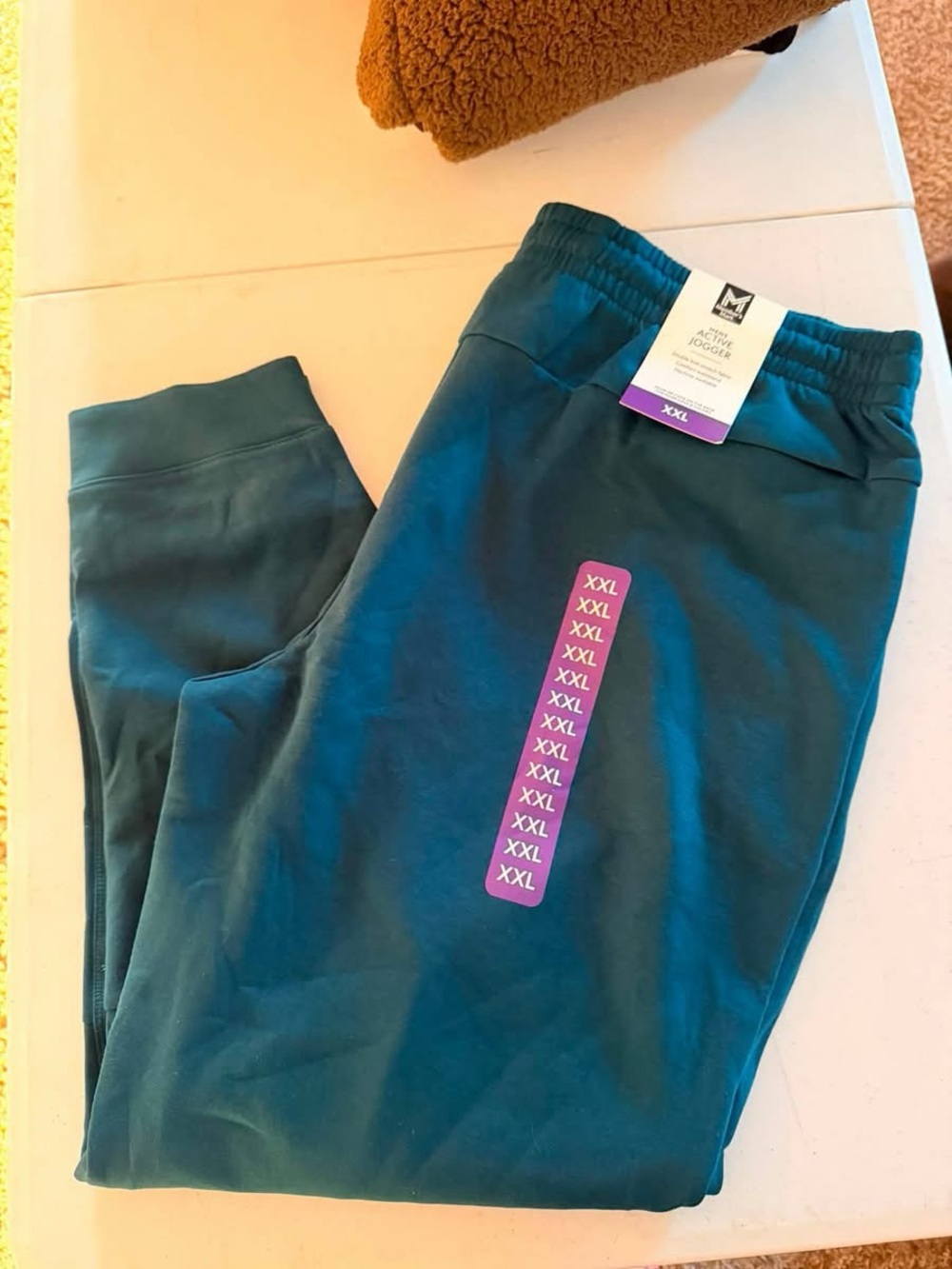 Men’s Teal Active Jogger Pants - Members Mark